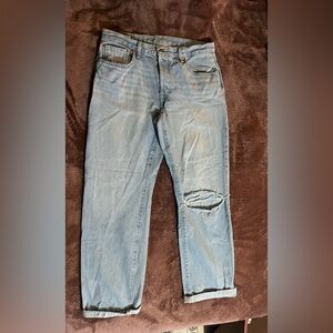 Levi's Light Blue Distressed Women's Jeans